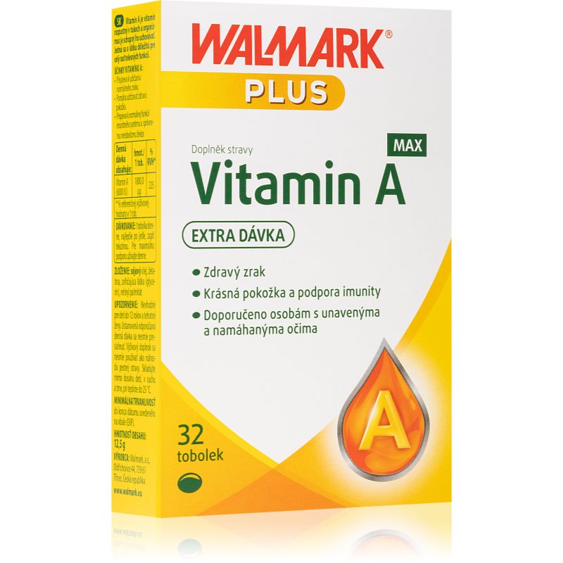 Walmark Vitamin A MAX 32 tobolek koupíte na Notino.cz