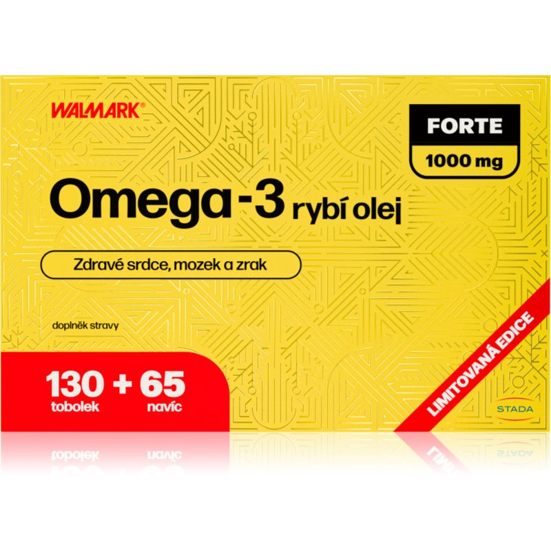 Walmark Omega 3 Forte 1000mg 130+65 tablet Promo 2025 koupíte na Notino.cz