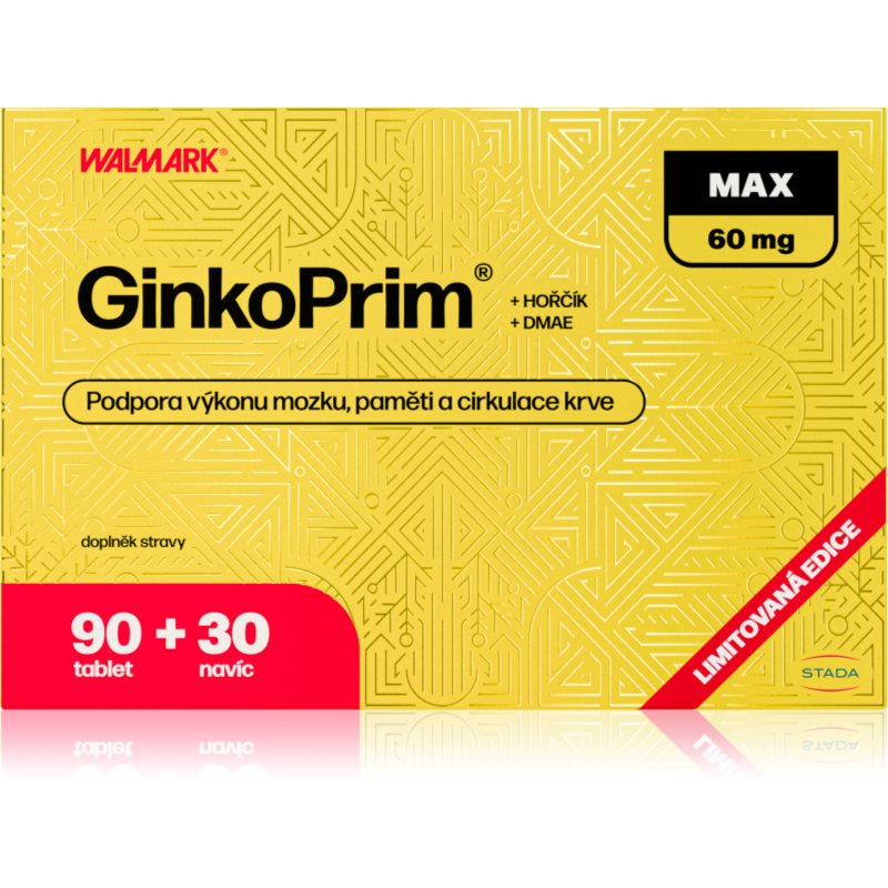 Walmark GinkoPrim MAX 90+30 tablet Promo 2025 koupíte na Notino.cz