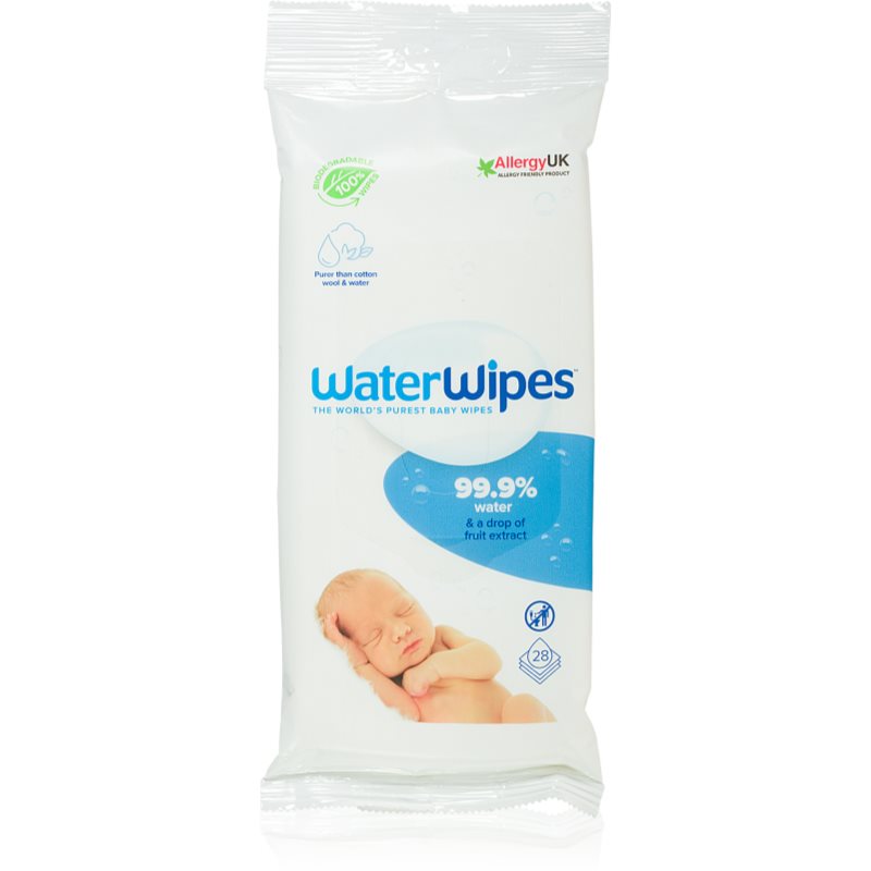 Water Wipes Water Wipes Baby Wipes delikatne nawilżane chusteczki dla dzieci 28 szt.