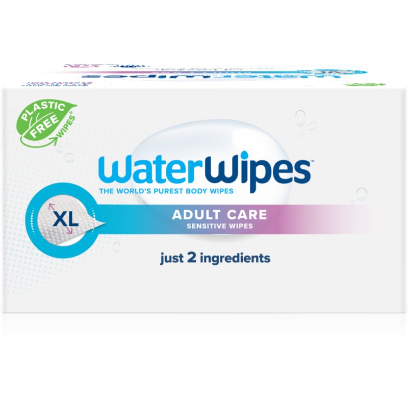 WaterWipes Adult Care vlhčené ubrousky pro dospělé 360 pcs 12x30 ks