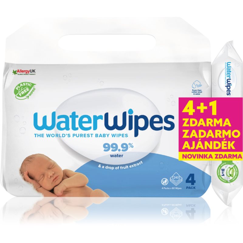 WaterWipes Baby Wipes Hydrating Clean výhodné balení