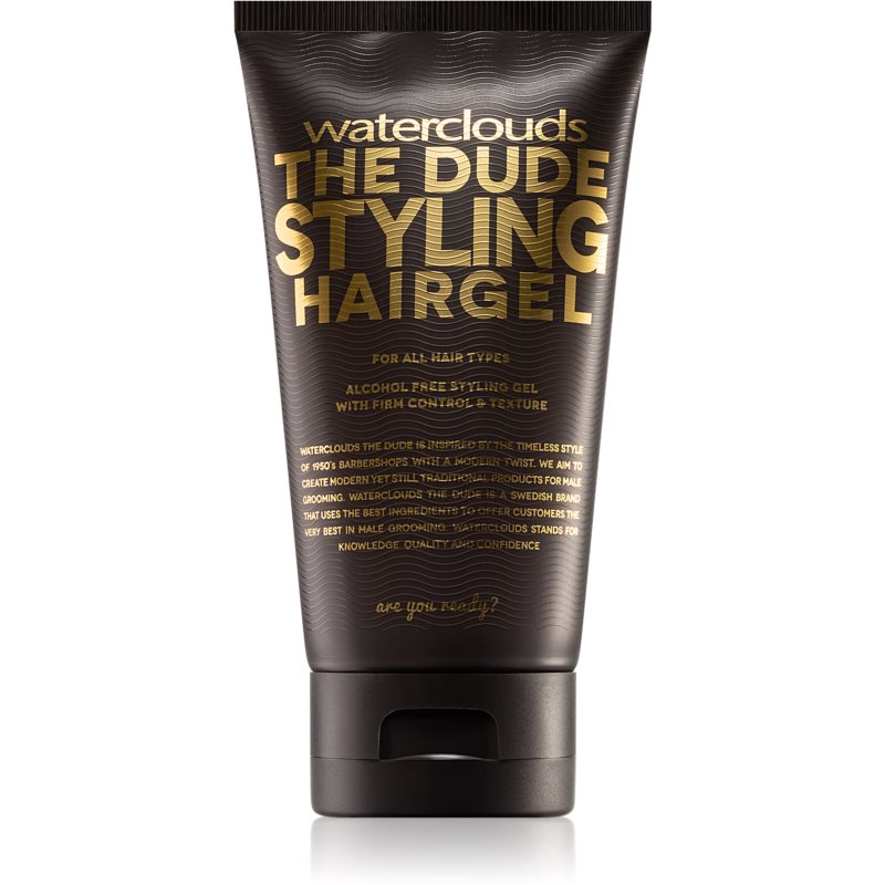 Waterclouds The Dude Styling Hairgel gel na vlasy se silnou fixací 150 ml