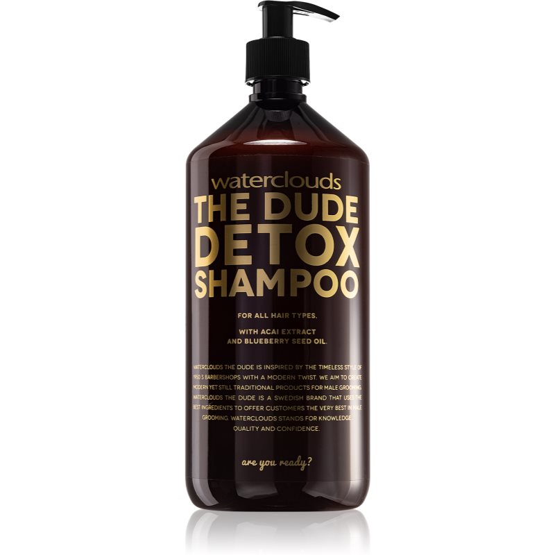 E-shop Waterclouds The Dude denní detoxikační šampon 1000 ml