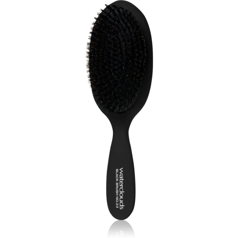 E-shop Waterclouds Black Brush Äkta Oval kartáč na vlasy 1 ks