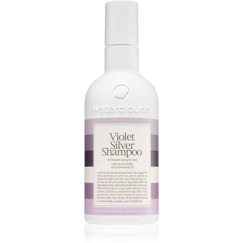 E-shop Waterclouds Violet Silver Shampoo šampon neutralizující žluté tóny 250 ml