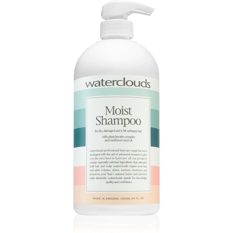 Waterclouds Moist Shampoo зволожуючий шампунь для сухого волосся 1000 мл
