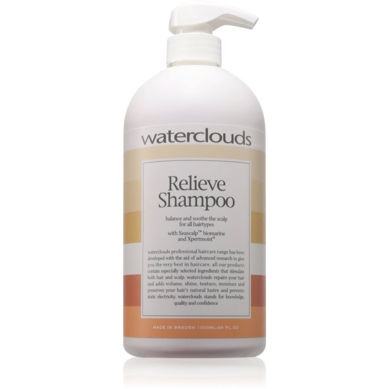 Waterclouds Relieve Schampo Mot mjäll 1000 ml female