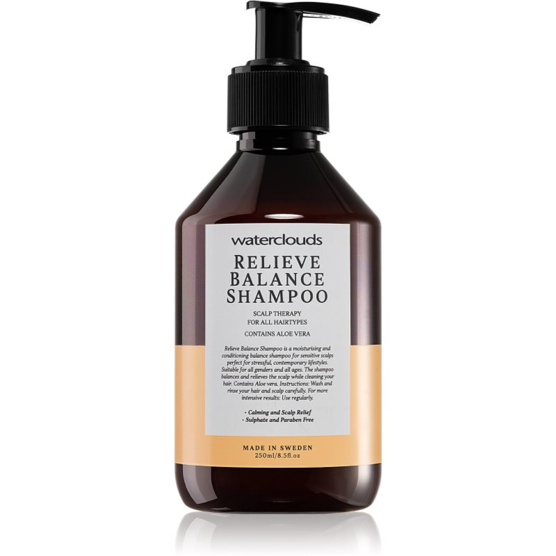 Waterclouds Relieve Balance Shampoo šampon pro mastné vlasy 250 ml