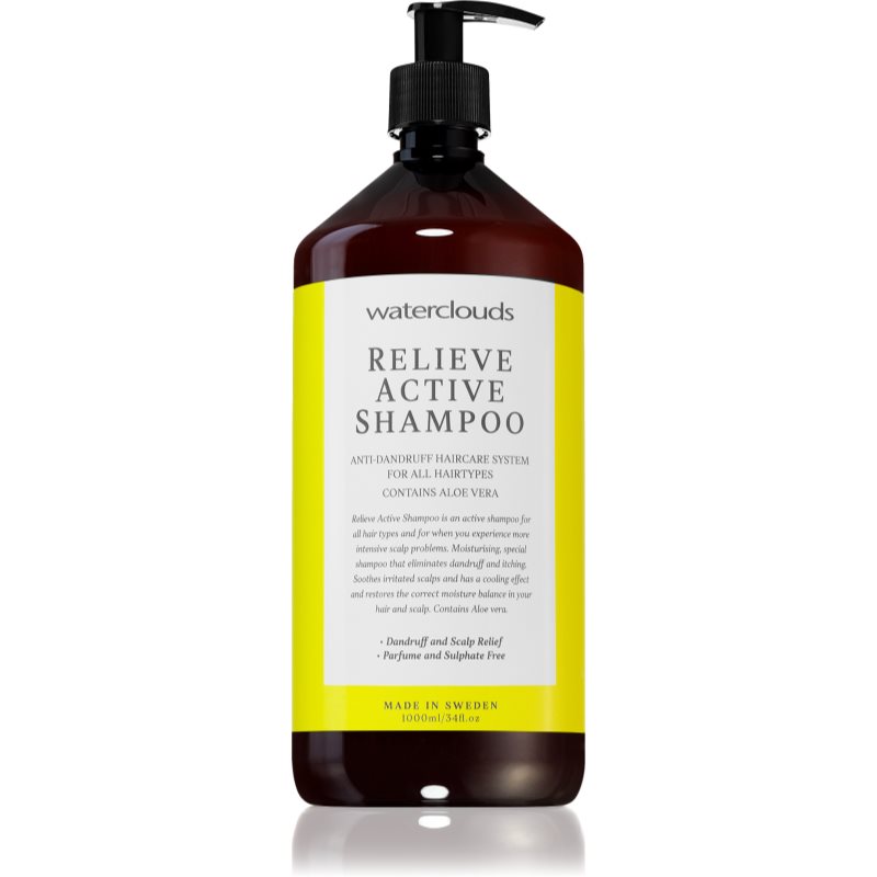 Фото - Шампунь Waterclouds Relieve Active Shampoo szampon przeciw łupieżowi 1000 ml