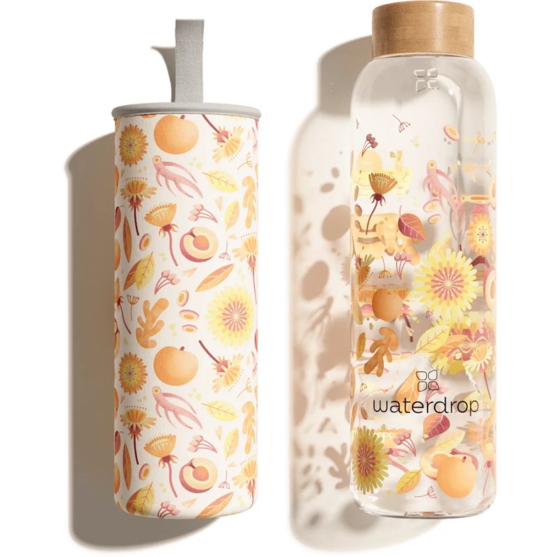 Waterdrop Edition stiklinis buteliukas vandeniui spalva Youth 600 ml