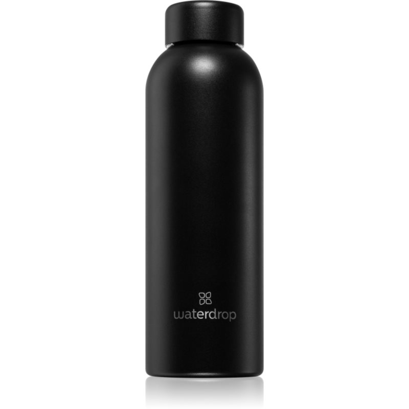 Waterdrop Thermo Steel nerezová láhev na vodu barva Black Matt 600 ml