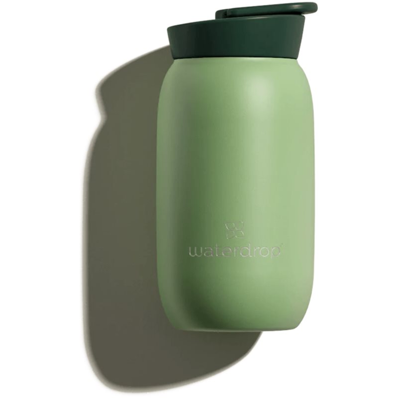 Waterdrop Tumbler gertuvė-termosas spalva Sage Matt 400 ml