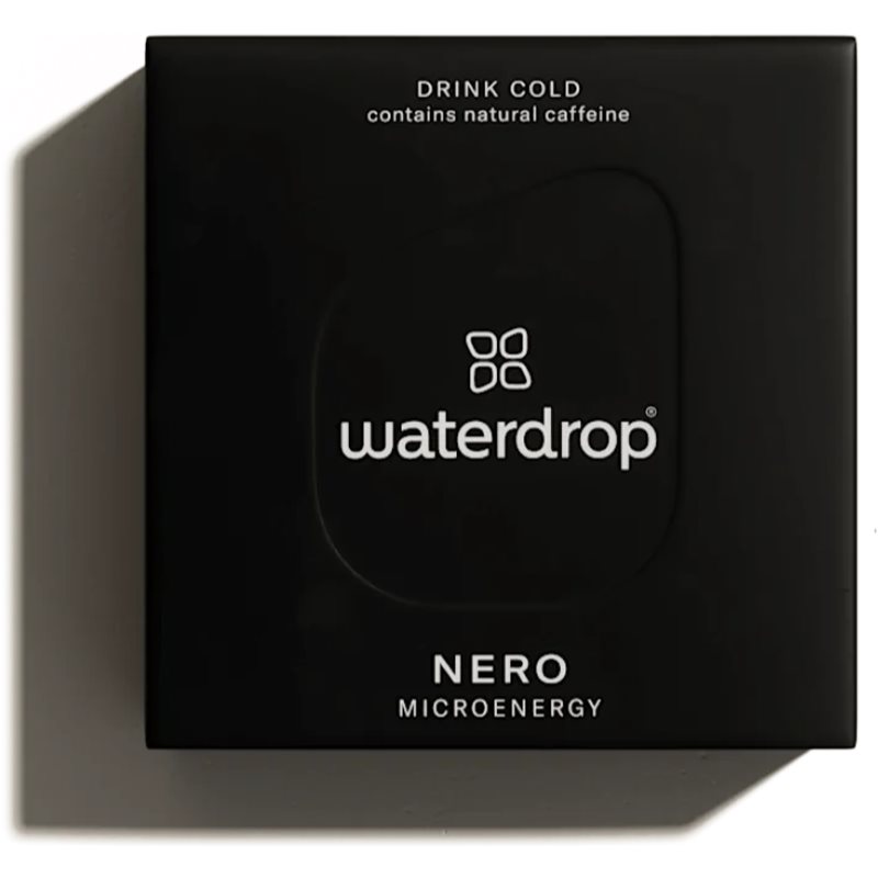 Waterdrop Microenergy energetický nápoj príchuť Nero 12 ks