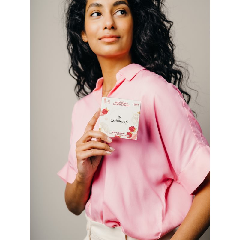 Waterdrop Microdrink nápoj s vitamíny příchuť Flair – Raspberry 12 ks (obrázek 3)