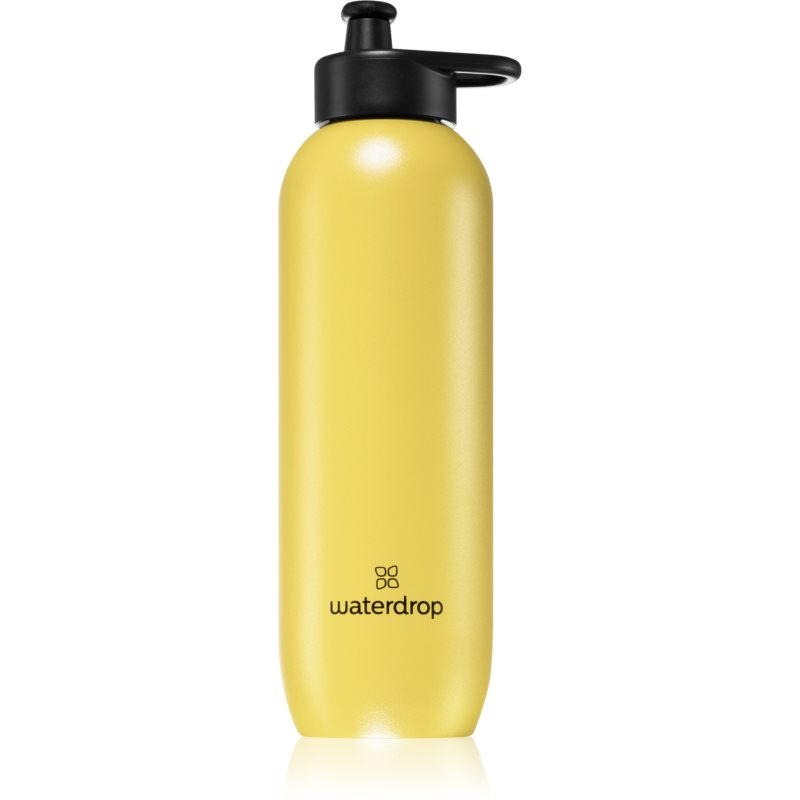Waterdrop Steel Ultralight пляшка для води з неіржавної сталі колір Bright Yellow 800 мл