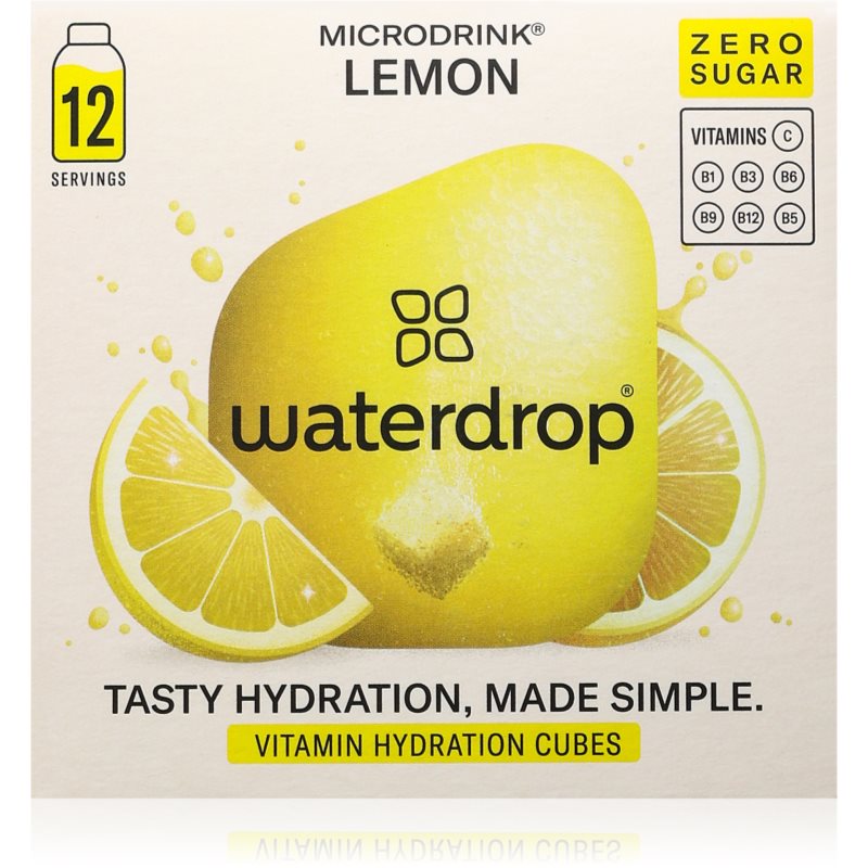 Waterdrop Microdrink nápoj s vitamíny příchuť Lemon 12 ks