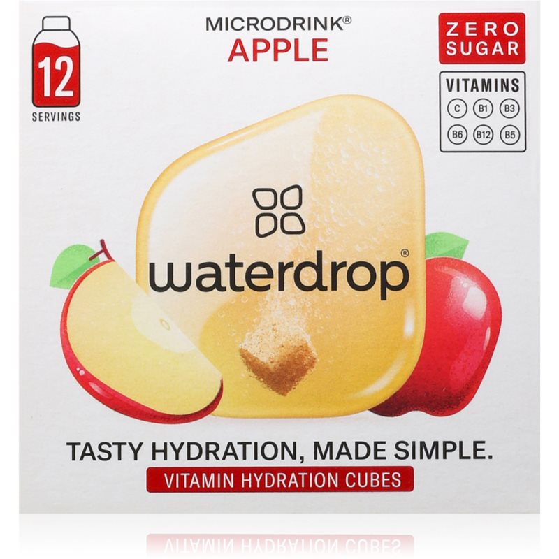 Waterdrop Microdrink nápoj s vitamíny příchuť Apple 12 ks