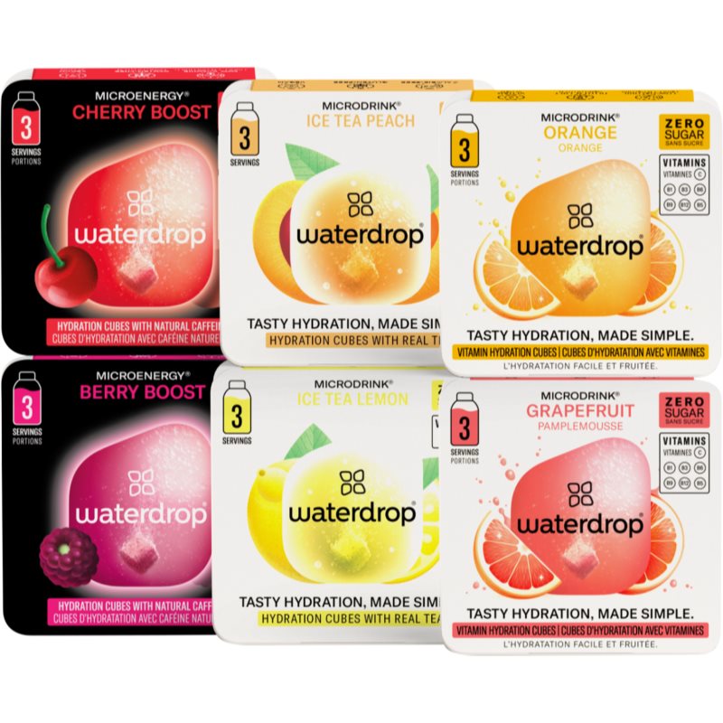 Waterdrop Microdrink Bestseller ochutnávkový set