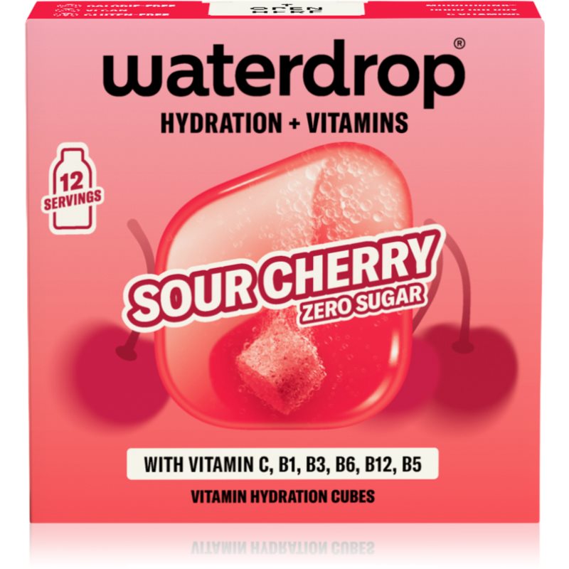 Waterdrop Waterdrop Microdrink napój z witaminami smak Sour Cherry 12 szt.