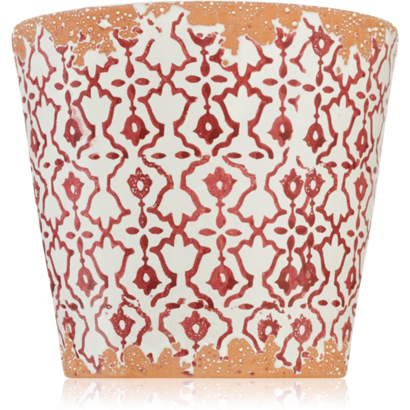 Wax Design Batik Bergamot Scented Candle 14 Cm