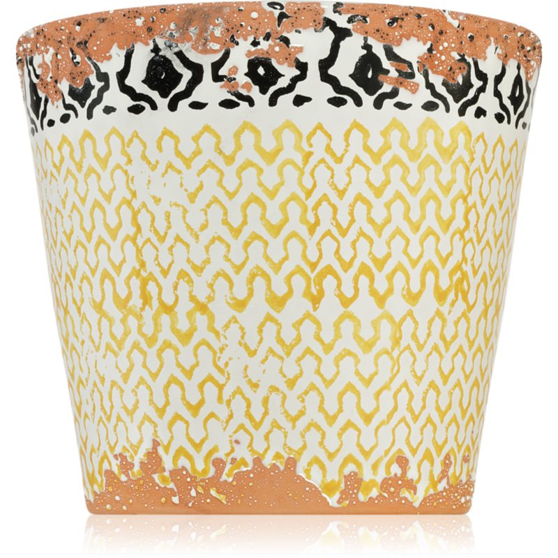Wax Design Ethnic Amber Scented Candle 14 Cm