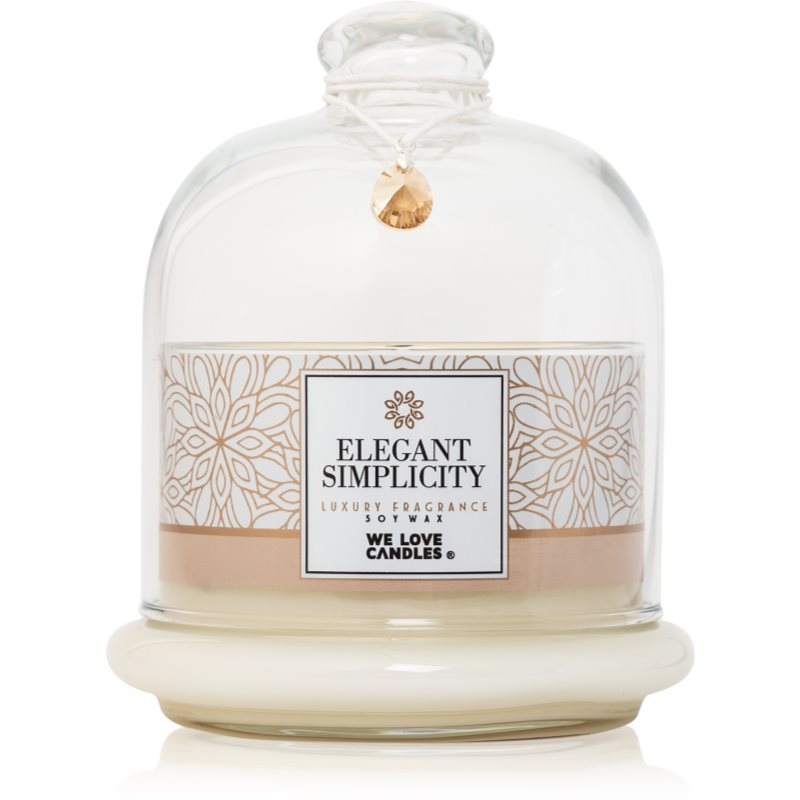 We Love Candles Gold Elegant Simplicity scented candle 150 g

