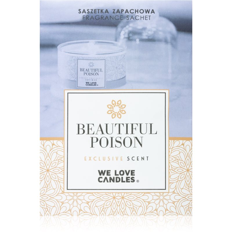 We Love Candles Gold Beautiful Poison scented sachet 25 g
