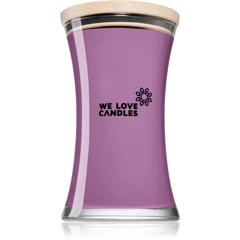 We Love Candles Basic Lavender & Herbs scented candle with wooden wick 700 g
