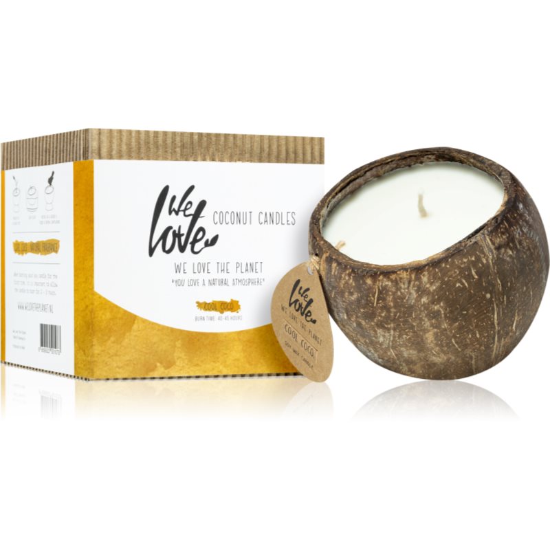We Love The Planet You Love a Natural Atmosphere Cool Coco decorative candle natural 190 g