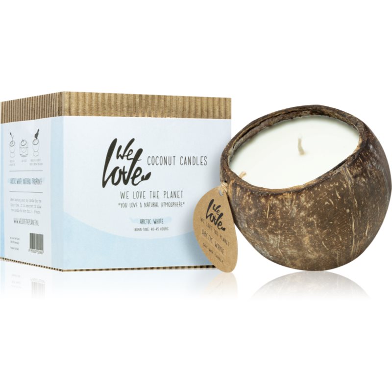 We Love The Planet You Love a Natural Atmosphere Arctic White decorative candle natural 190 g