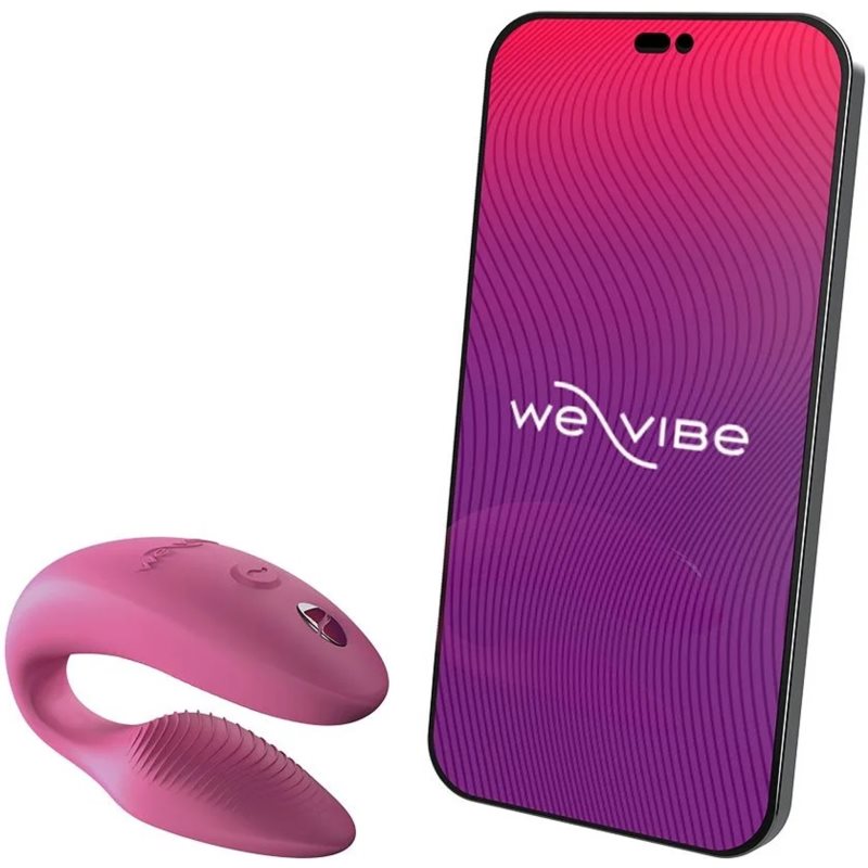 WE-VIBE Sync 2 Vibromasseur Pour Couples Pink 7,7 Cm