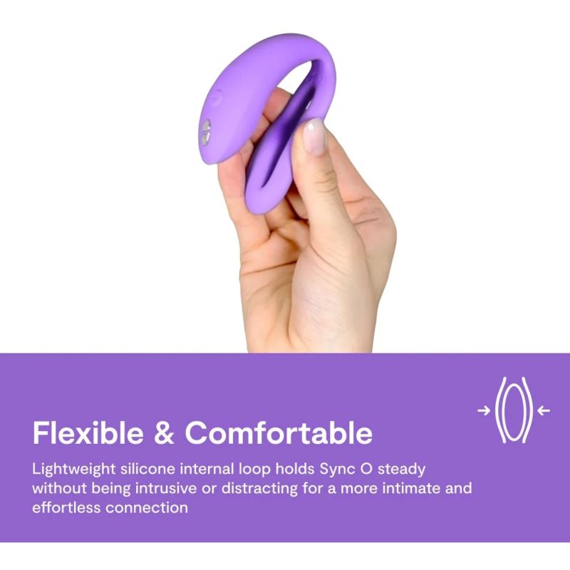 WE-VIBE Sync O párový vibrátor Purple 7,6 cm.