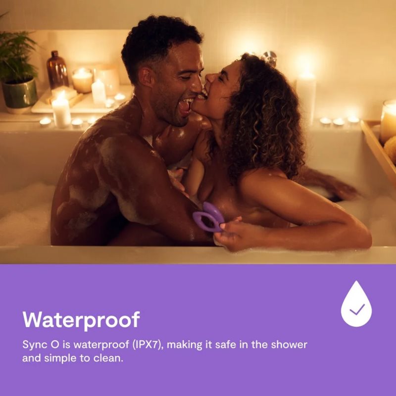 WE-VIBE Sync O párový vibrátor Purple 7,6 cm.