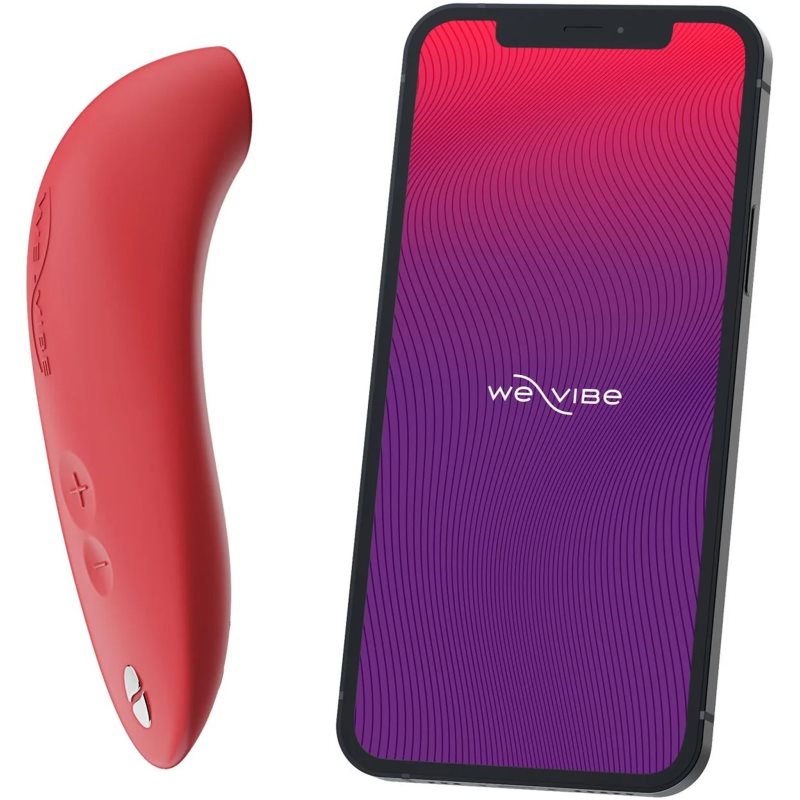WE-VIBE Melt Stimulateur Clitoridien Orange 13,6 Cm