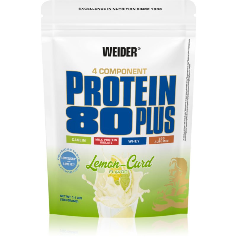 WEIDER Protein 80 Plus lemon-curd sáček 500 g koupíte na Notino.cz