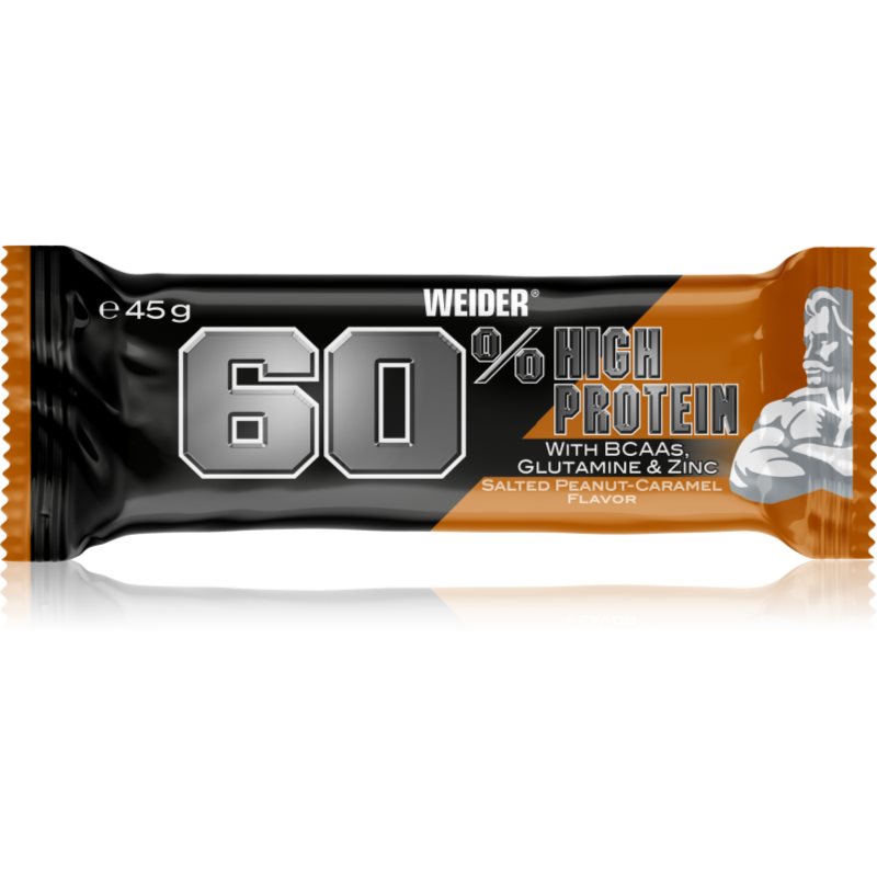 Weider Protein Bar proteinová tyčinka příchuť Salted Peanut-Caramel 45 g