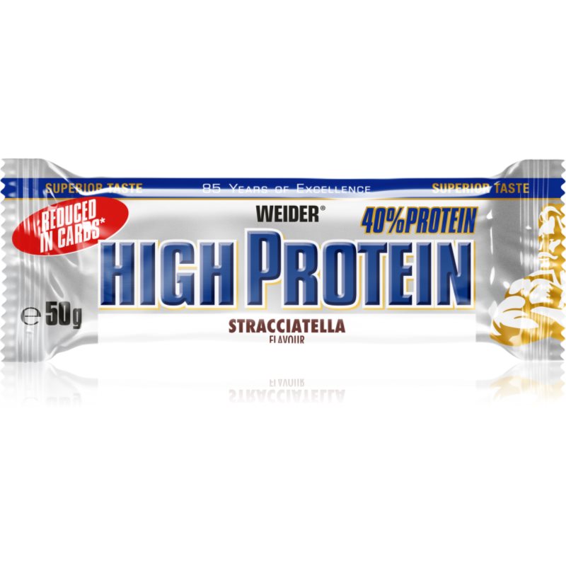 Weider High Protein proteinová tyčinka příchuť Stracciatella 50 g