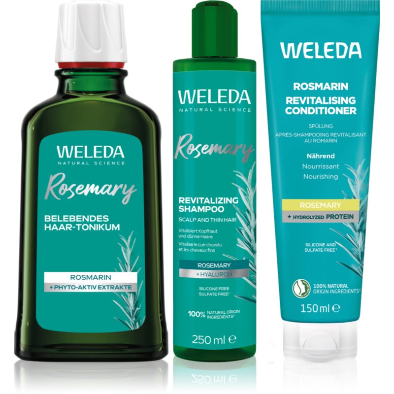 Weleda Rosemary sada pre rast vlasov a posilnenie od korienkov
