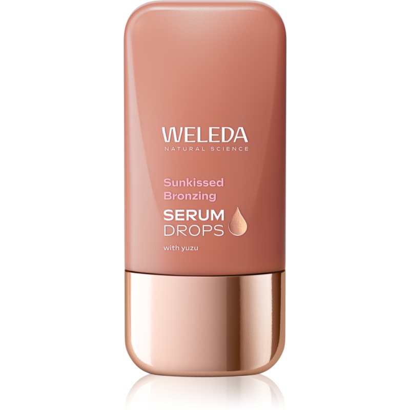 Weleda Serum Drops Sunkissed Bronzing feuchtigkeitsspendendes Hautserum mit leichtem Bräunungseffekt 30 ml