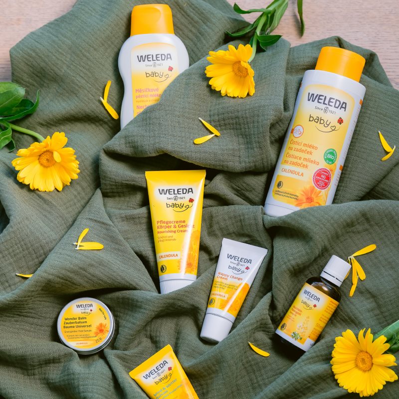 Weleda Baby Öl für die Bauchmassage bei Säuglingen 50 ml