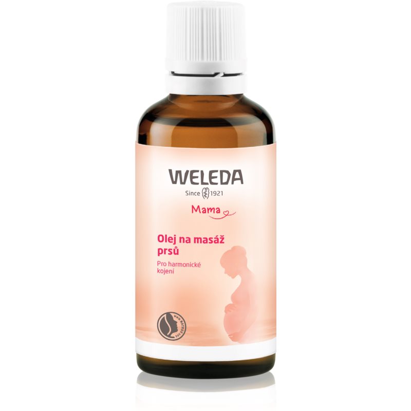 Weleda Pregnancy and Lactation olio per il massaggio del petto 50 ml