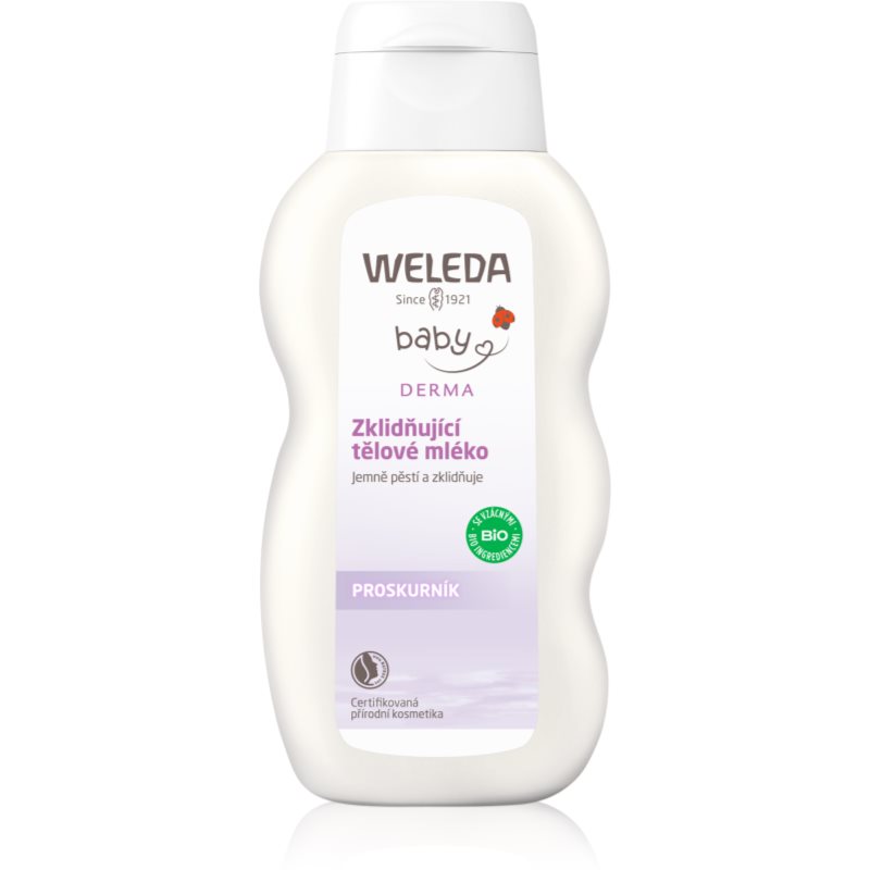 

Weleda Baby Derma заспокоююче молочко для тіла для дітей