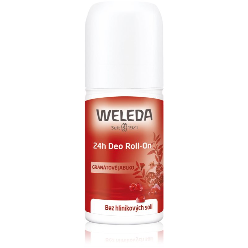 Weleda Pomegranate aluminium salt free roll-on deodorant 24 h 50 ml
