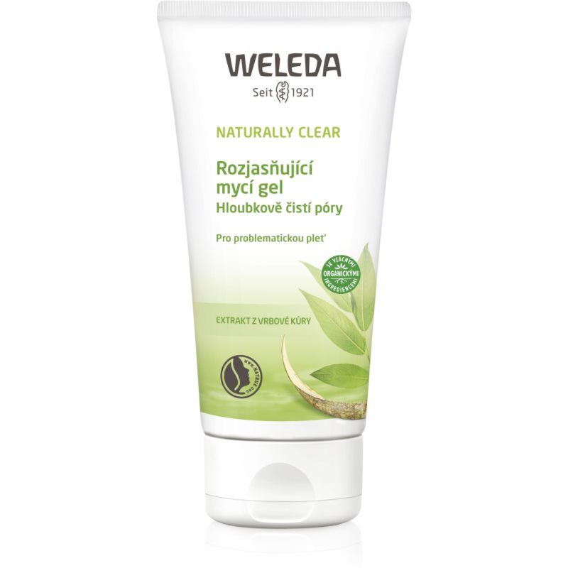 Weleda Naturally Clear Brightening Cleansing Gel For Problem Skin 100 Ml