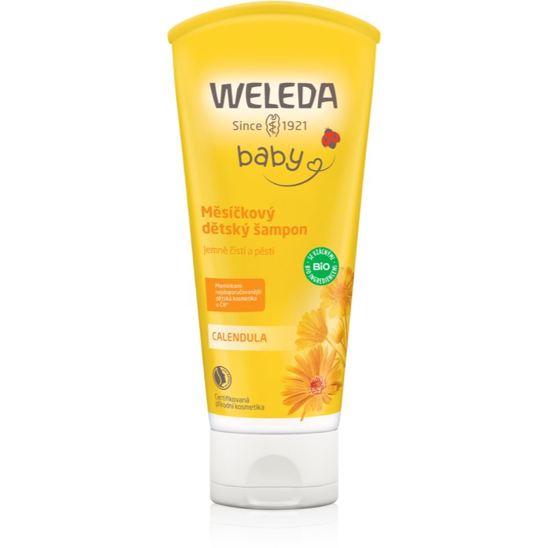Weleda Baby And Child Shampoo And Shower Gel For Kids Calendula 200 Ml