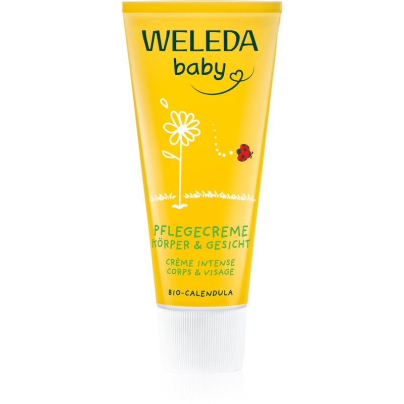 Weleda Baby and Child detský ochranný krém na telo a tvár nechtík 75 ml
