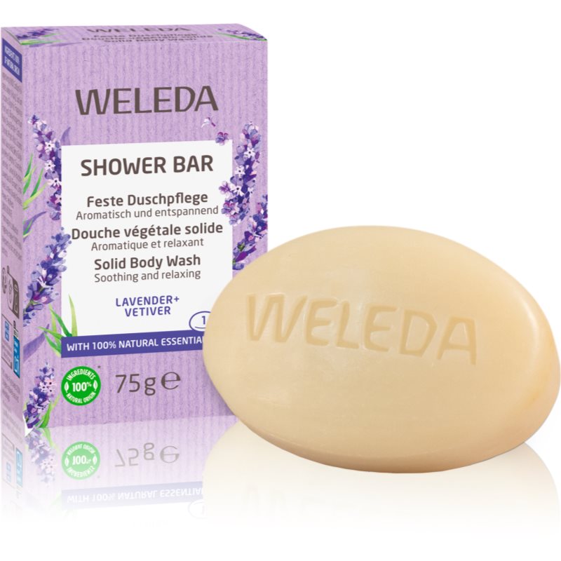 Weleda Weleda Shower Bar Lavender Feinseife mit Lavendel 75 g