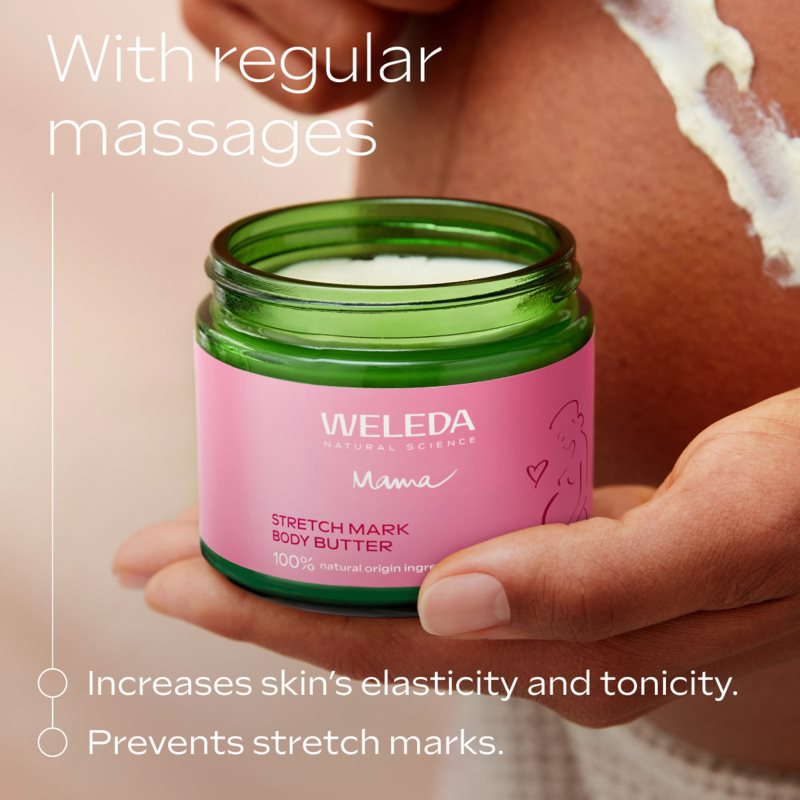 Weleda Mama tělové máslo pro těhotné ženy 150 ml (obrázek 5)