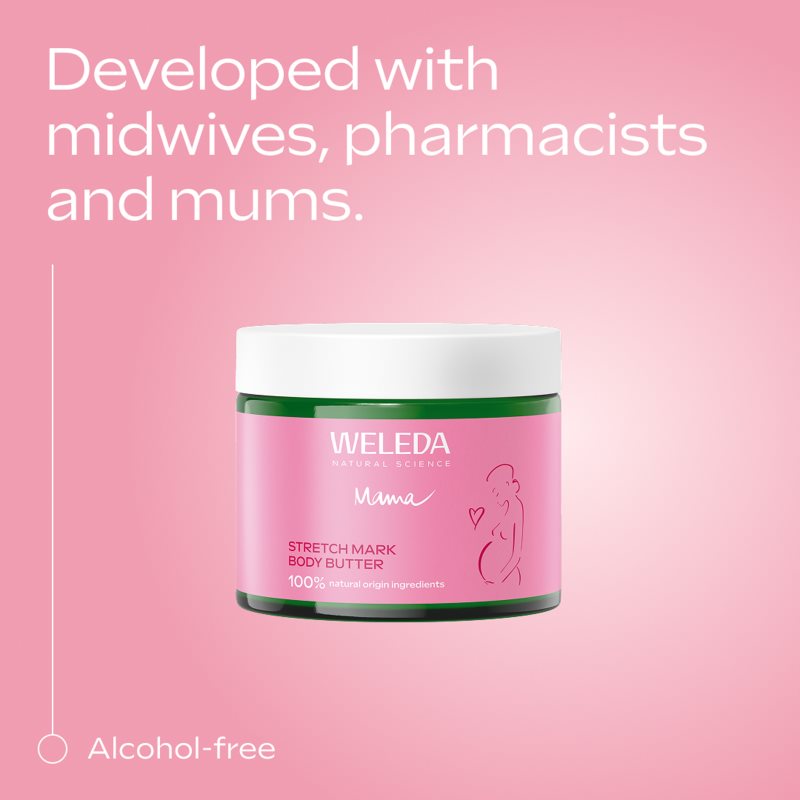 Weleda Mama tělové máslo pro těhotné ženy 150 ml (obrázek 9)